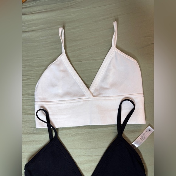 3 Ribbed Bralette Tops - Picture 2 of 5